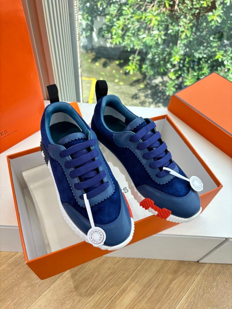 hermès bouncing sneakers l zwart