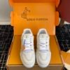 louis vuitton lv trainer sneakers mint groen