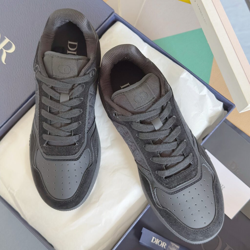dior b27 mid low galaxy zwart