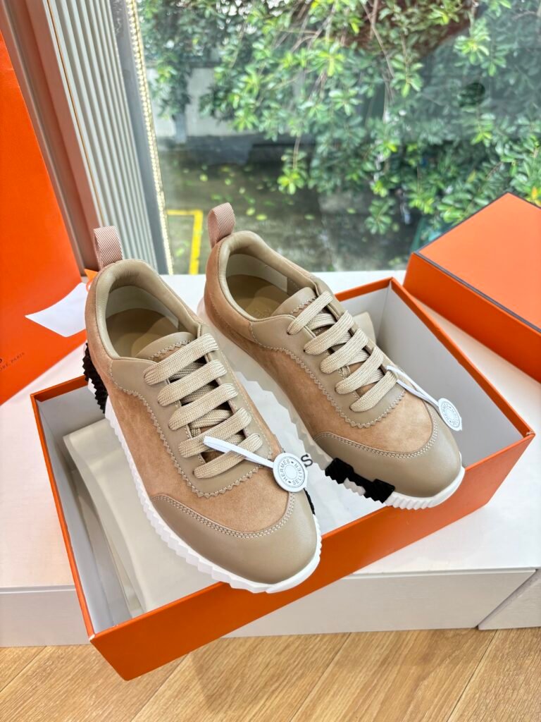 hermès bouncing sneakers grijs suede (copy)