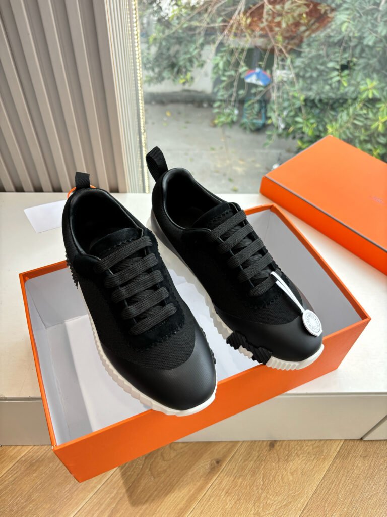 hermès bouncing sneakers l zwart