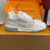 louis vuitton lv trainer sneakers mint groen