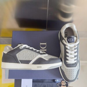 Dior B27 low-top zwart grijs