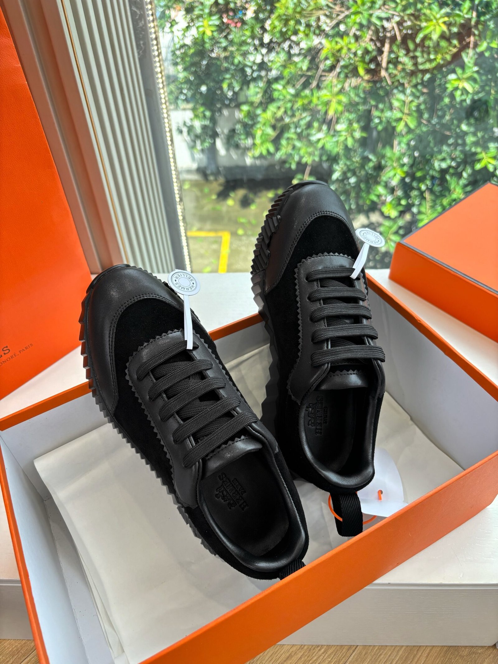 hermès bouncing sneakers l blauw (copy)