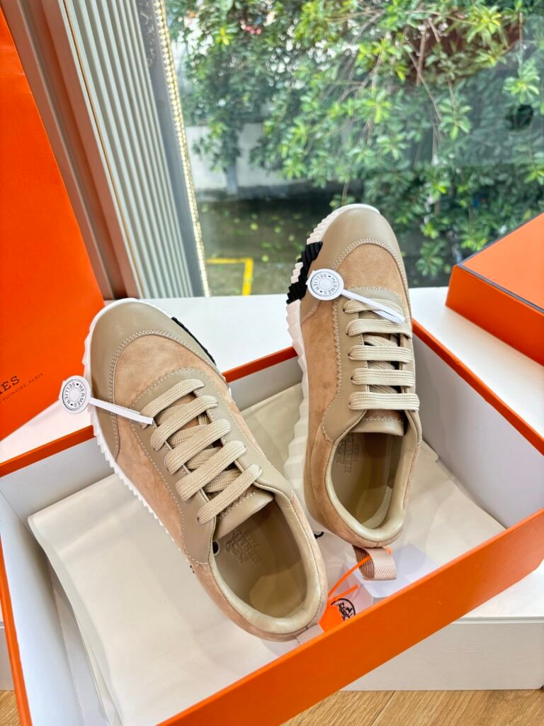 hermès bouncing sneakers grijs suede (copy)