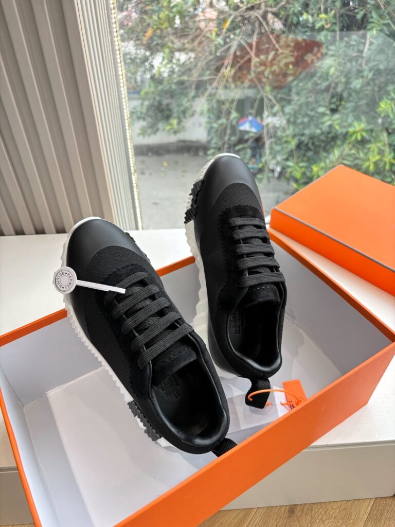 hermès bouncing sneakers l zwart