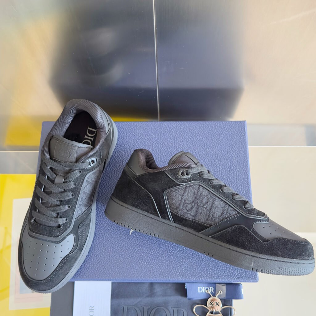 dior b27 mid low galaxy zwart