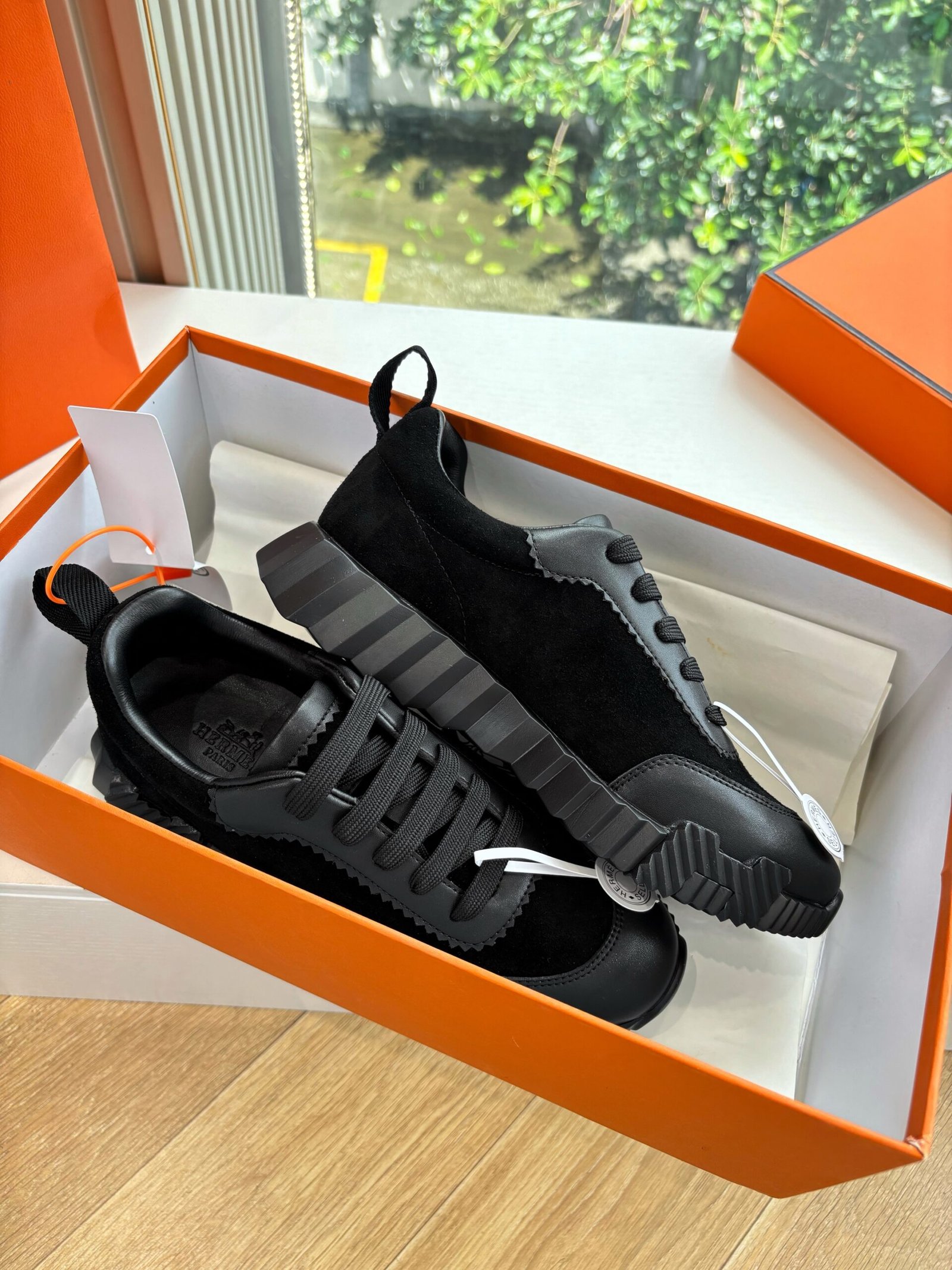 hermès bouncing sneakers l blauw (copy)