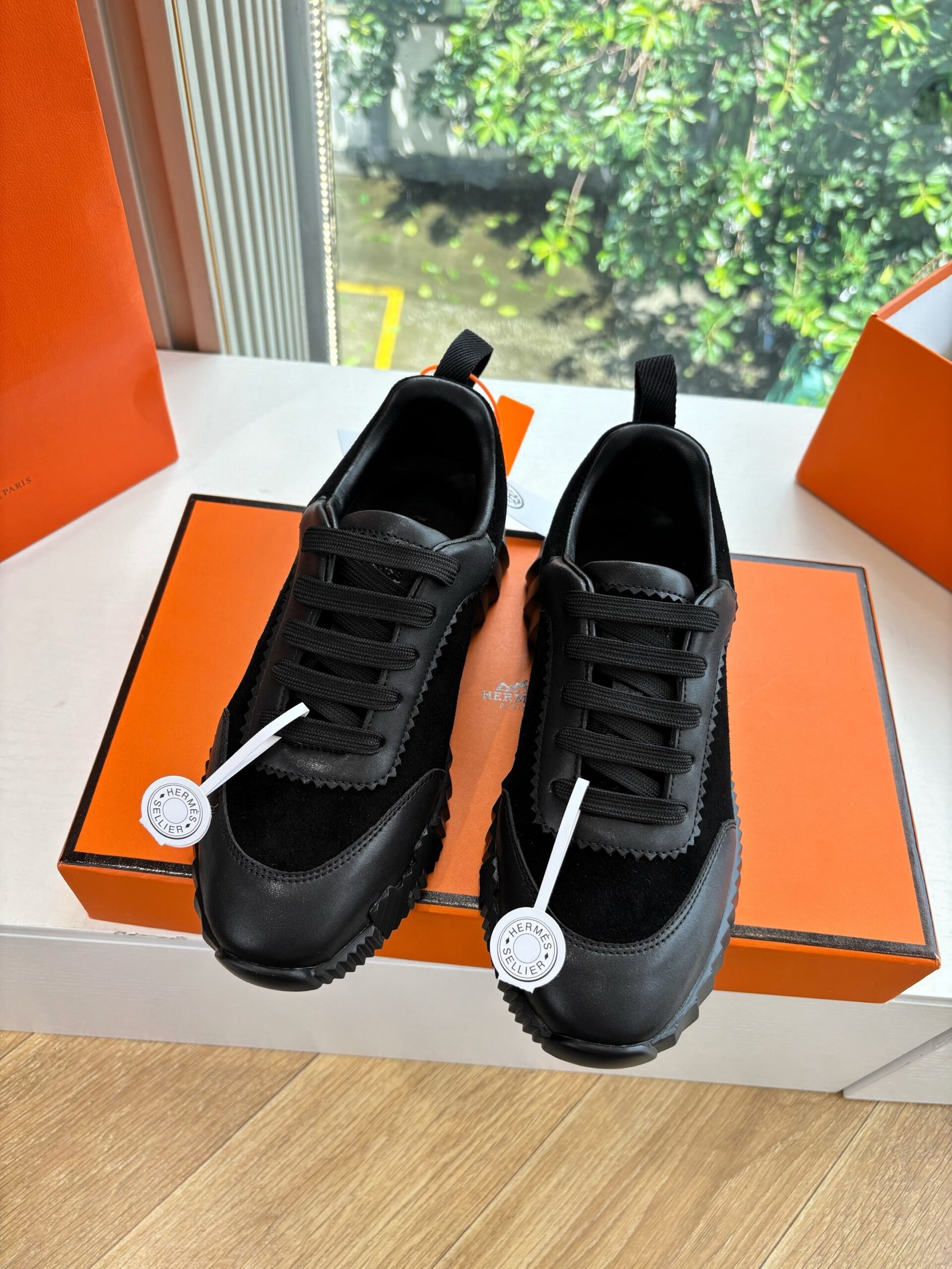 hermès bouncing sneakers l blauw (copy)