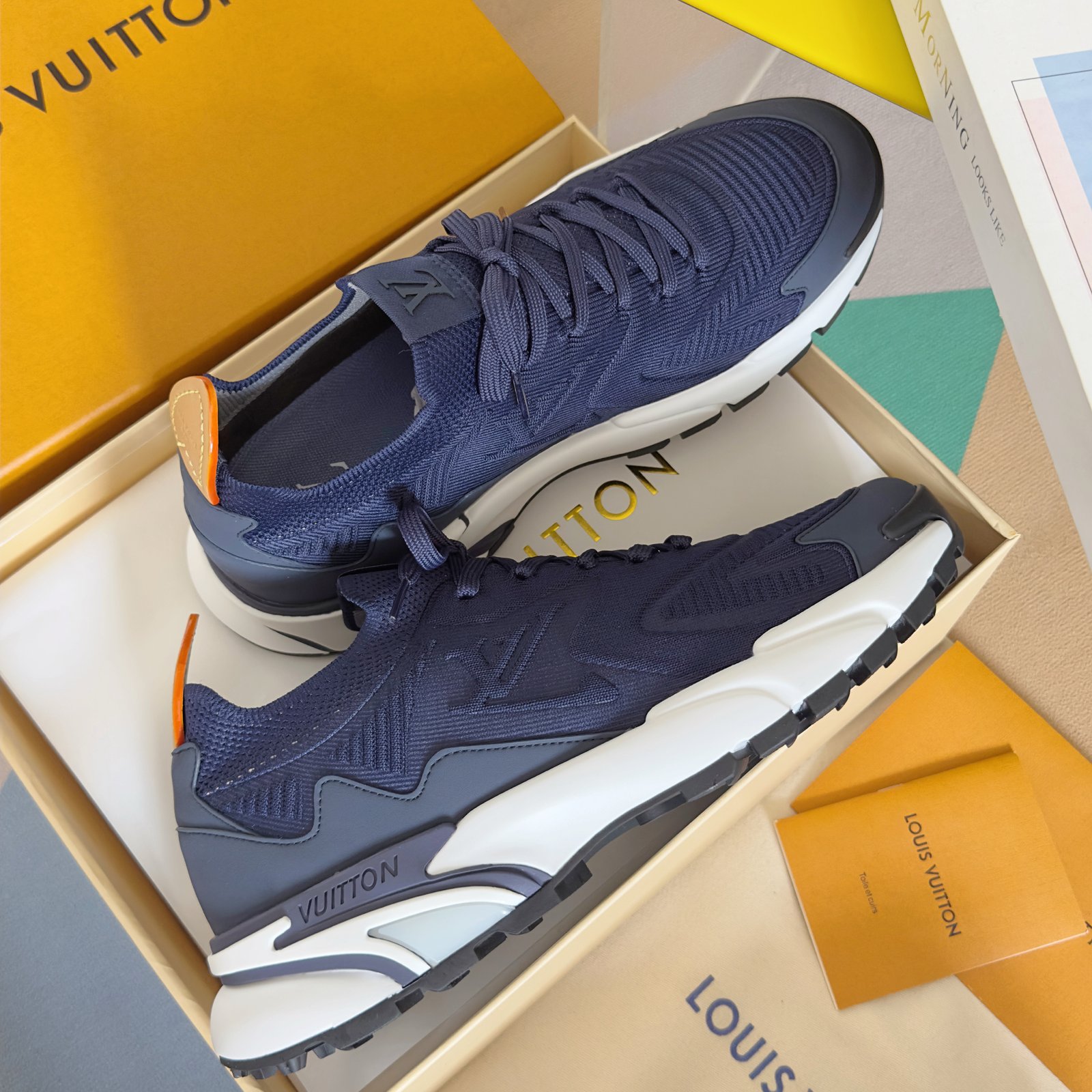 louis vuitton runner tatic sneakers zwart