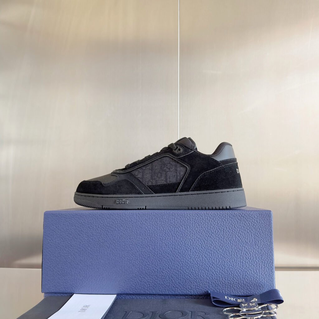 dior b27 mid low galaxy zwart