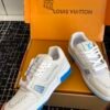 louis vuitton lv trainer sneakers mint groen