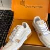 louis vuitton lv trainer sneakers mint groen