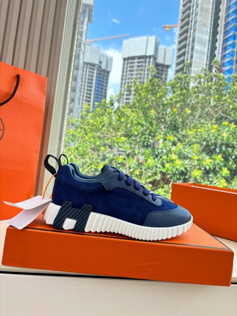 hermès bouncing sneakers l zwart