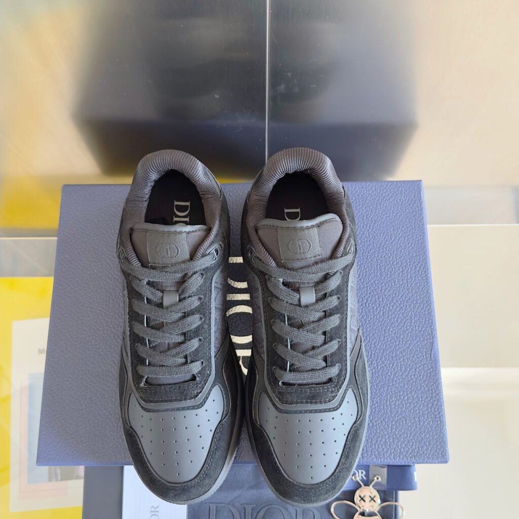 dior b27 mid low galaxy zwart