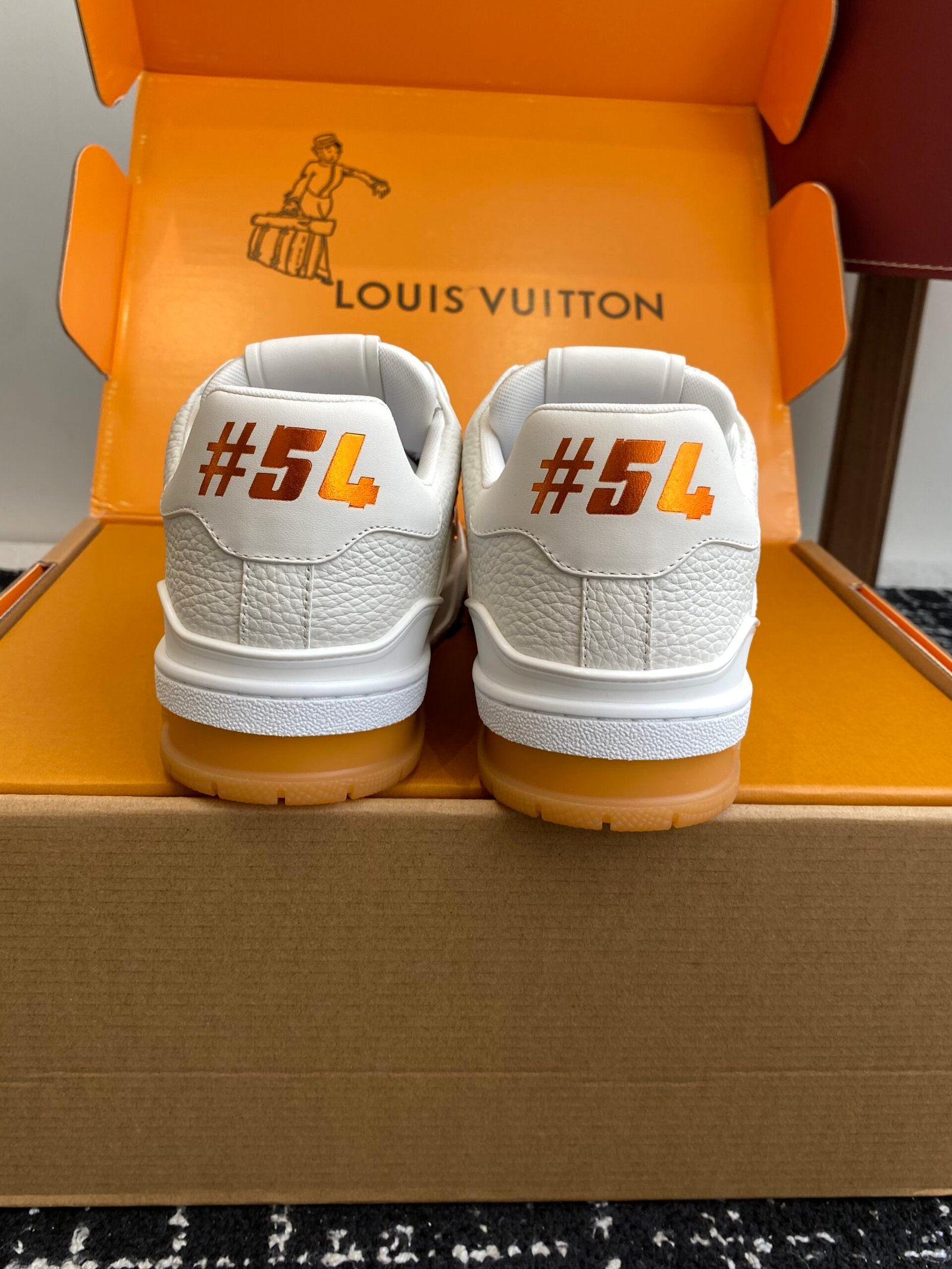 louis vuitton lv trainer sneakers mint groen