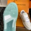 louis vuitton lv trainer sneakers mint groen
