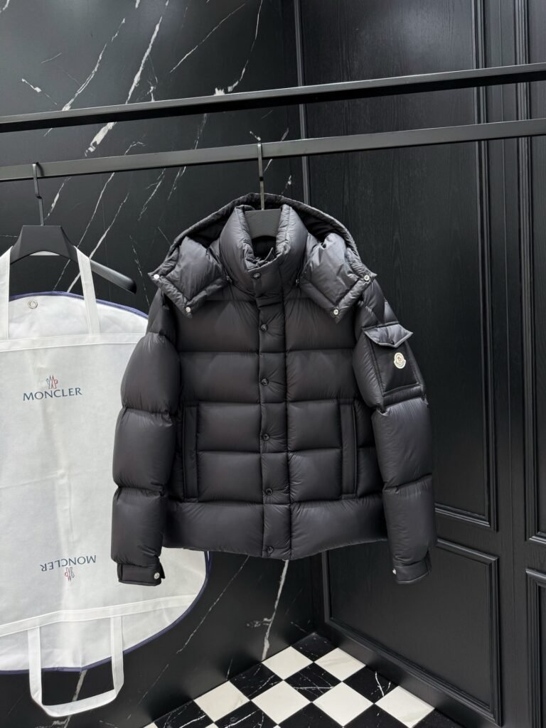moncler vezere hooded down jacket