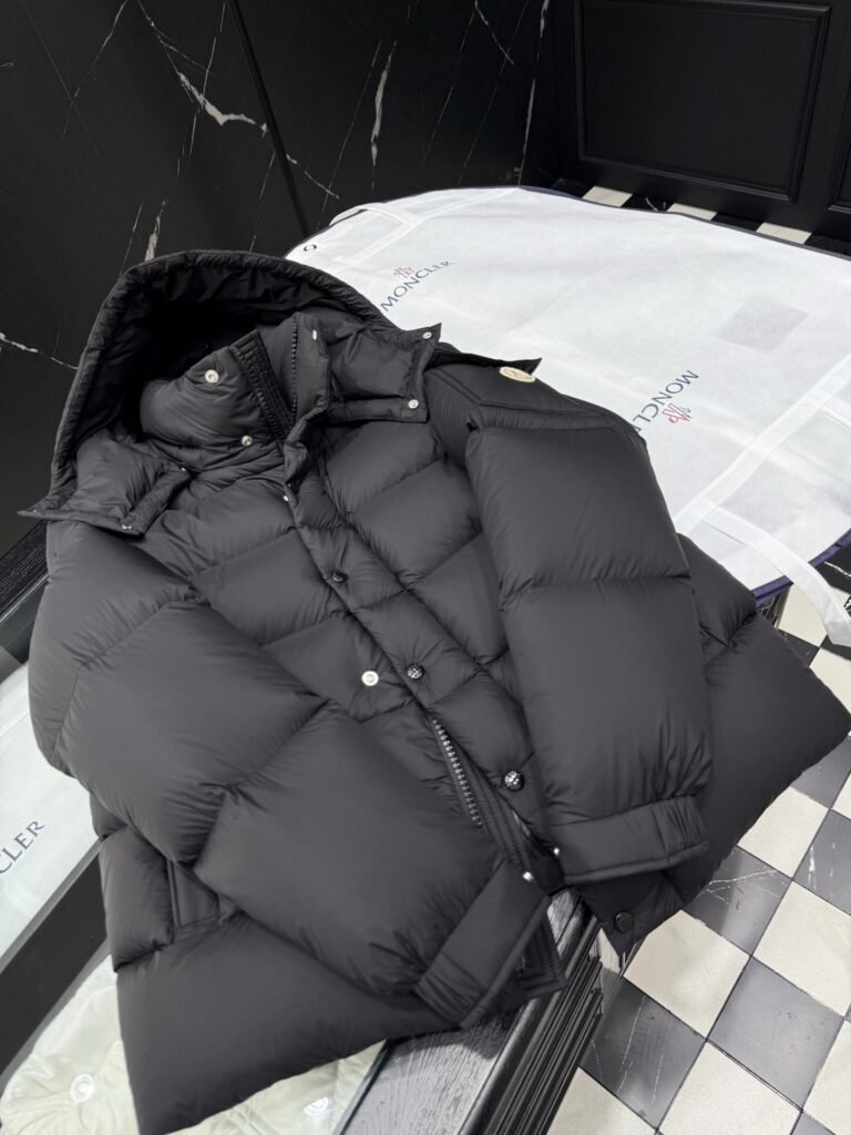 moncler vezere hooded down jacket