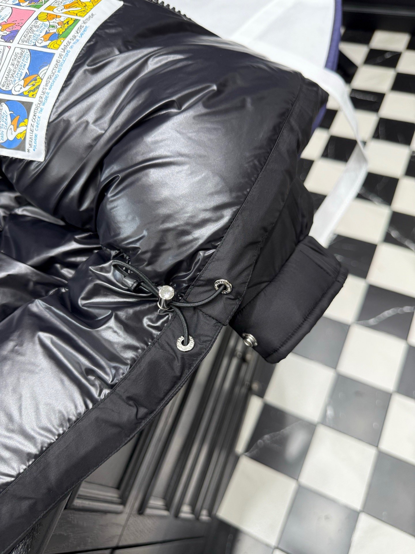 moncler vezere hooded down jacket