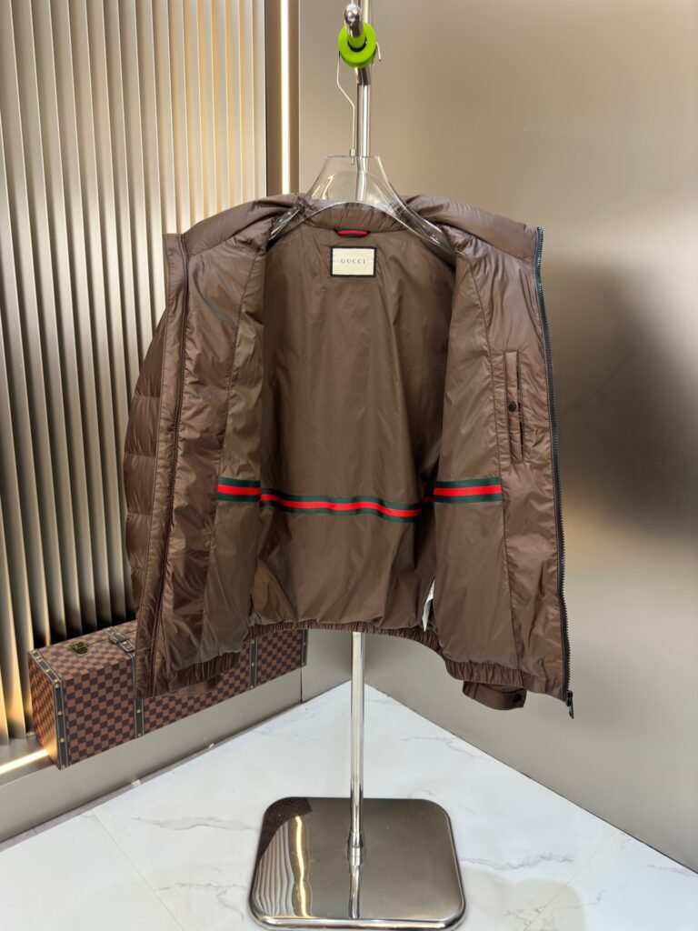 gucci short down jacket