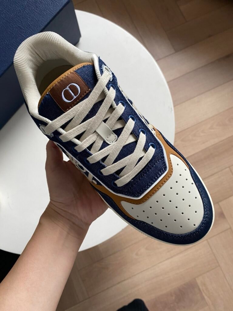 dior b27 low top blauw en wit