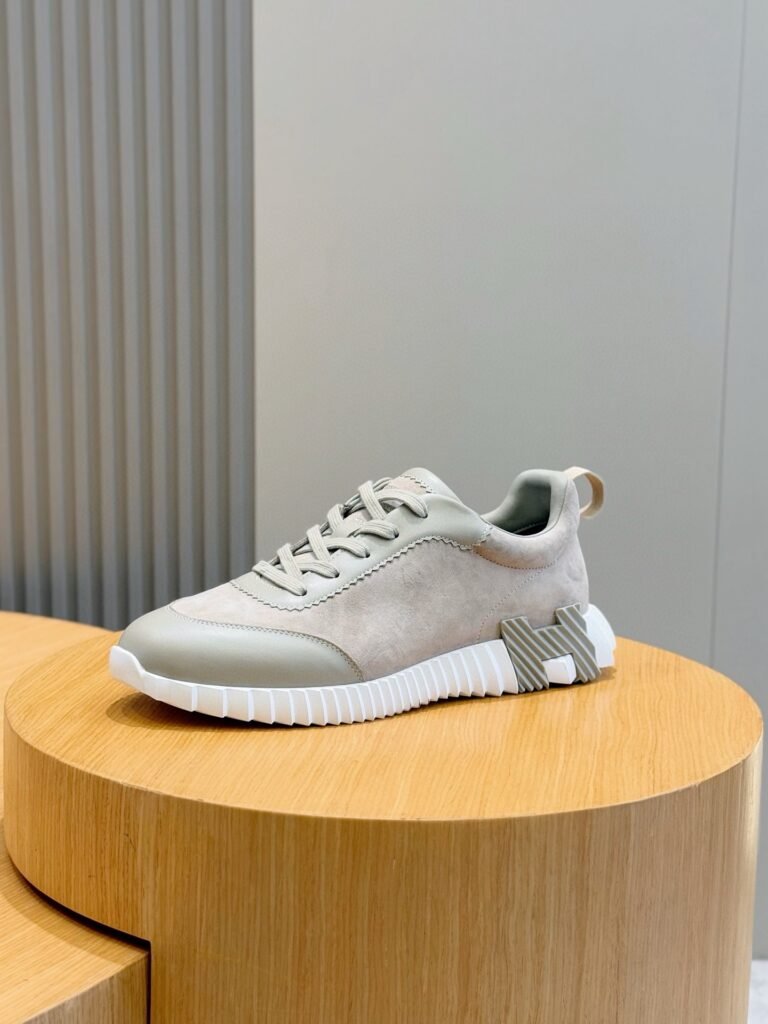 hermès bouncing sneakers grijs suede (copy)