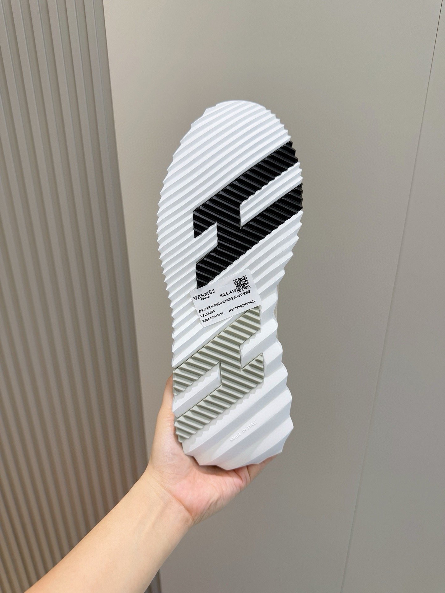 hermès bouncing sneakers grijs suede (copy)