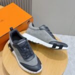 hermès bouncing sneakers grijs suede (copy)