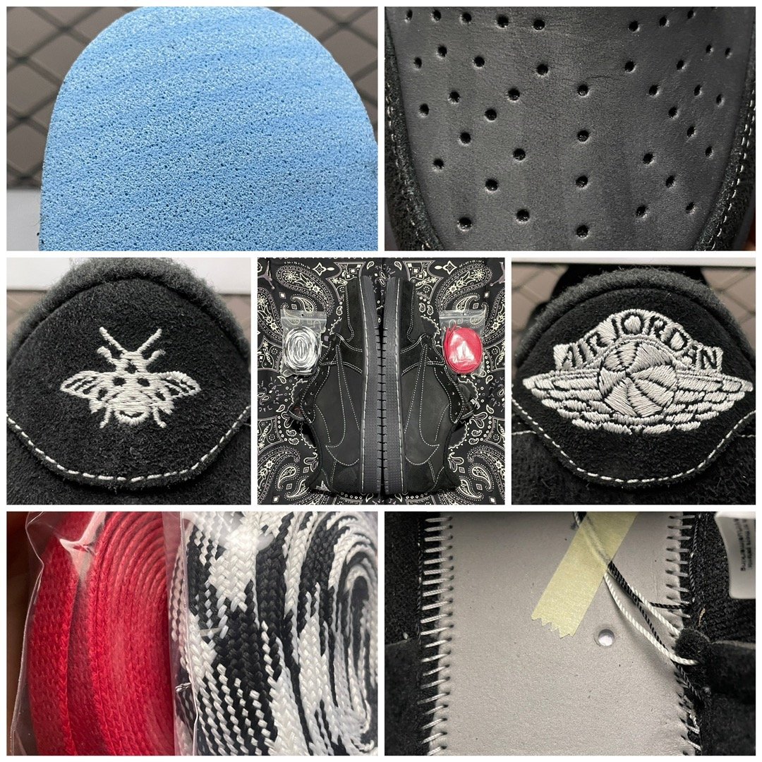 travis scott x air jordan 1 low og 'black phantom'