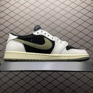 Travis Scott x Air Jordan 1 Low OG "Olive" sneaker