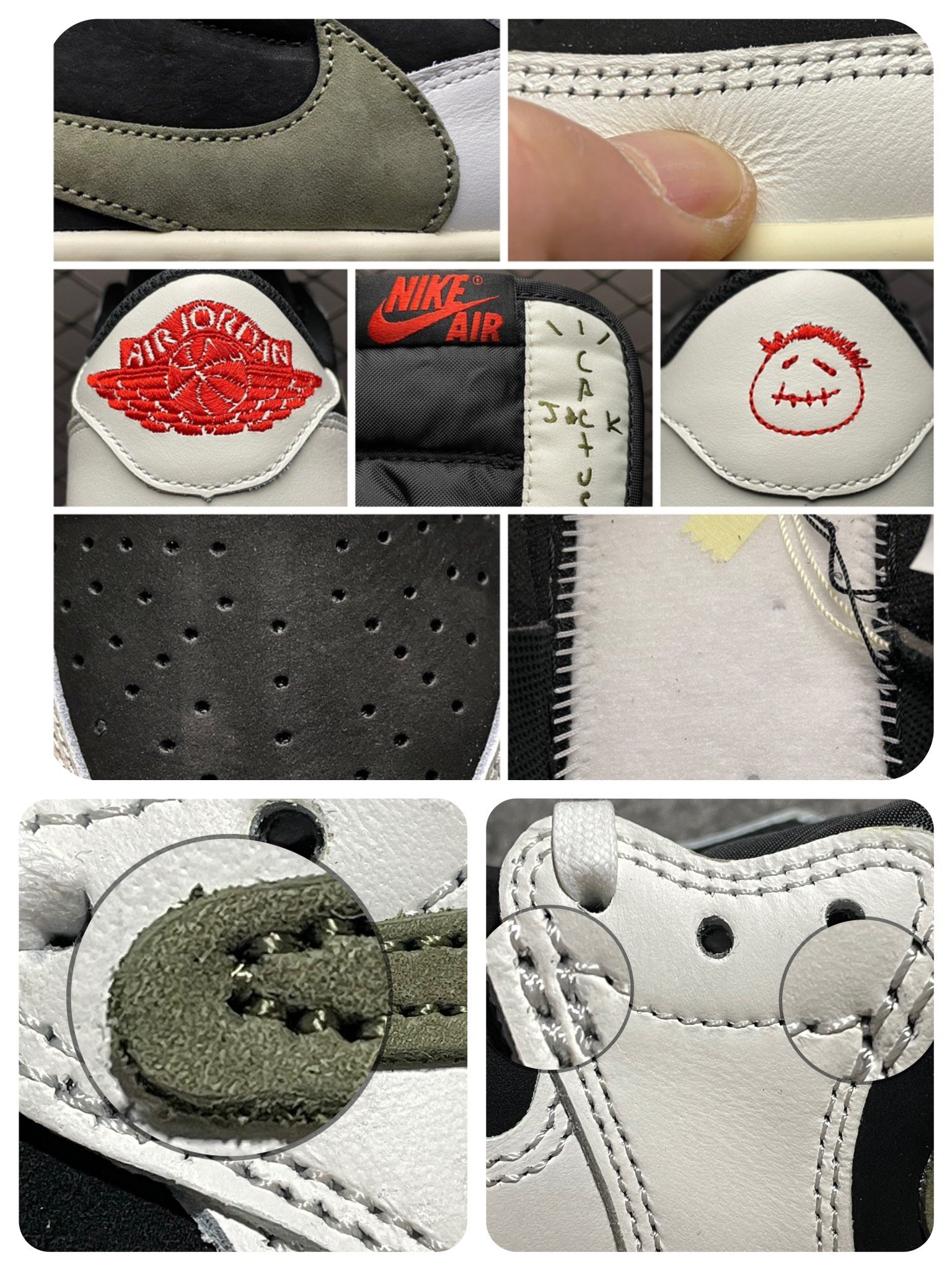 travis scott x air jordan 1 low og 'black phantom' (copy)