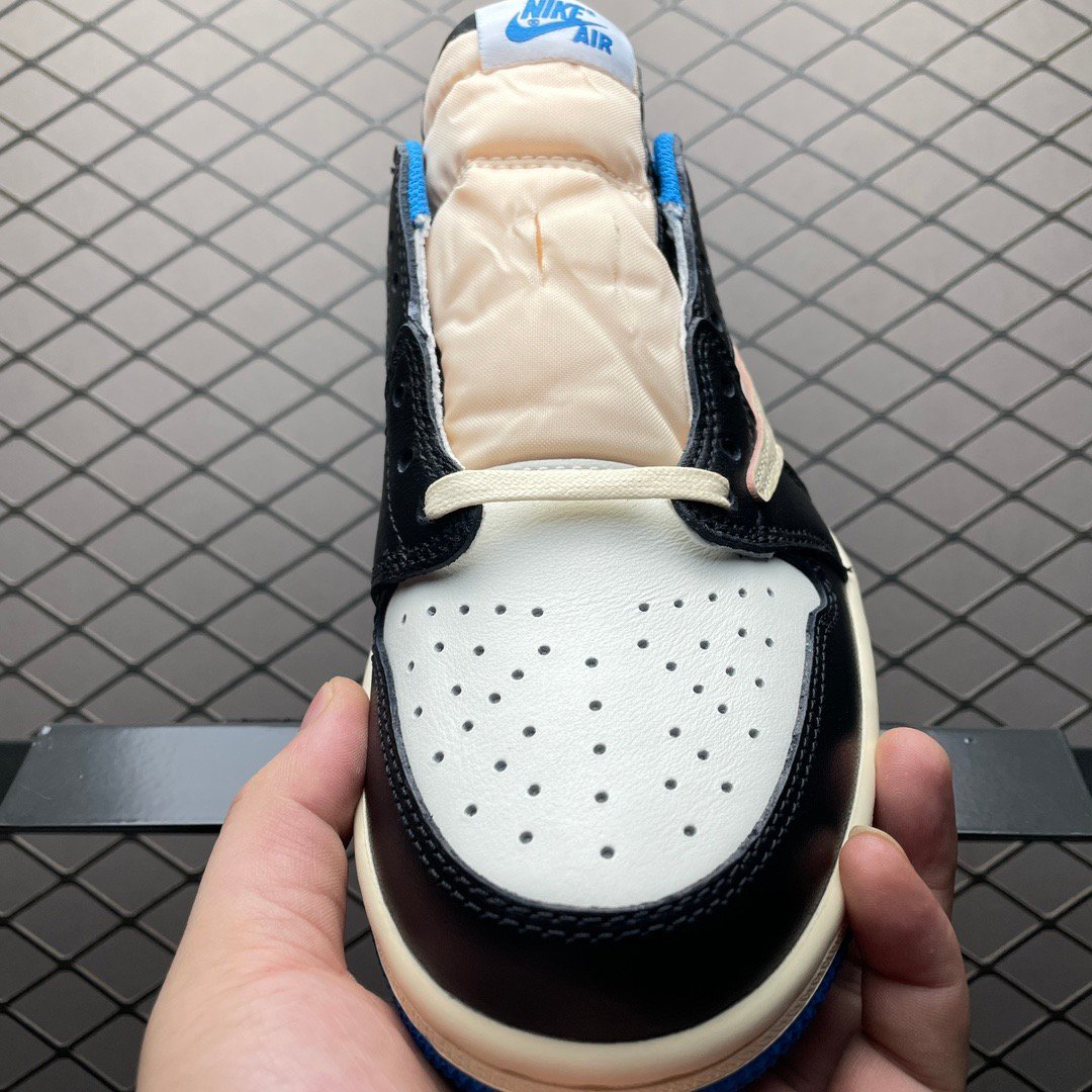 travis scott x air jordan 1 low og "military blue"