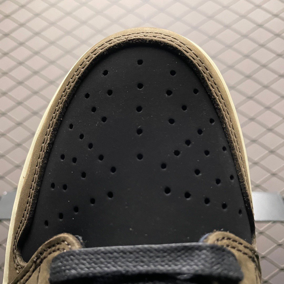 travis scott x air jordan 1 low og "mocha"