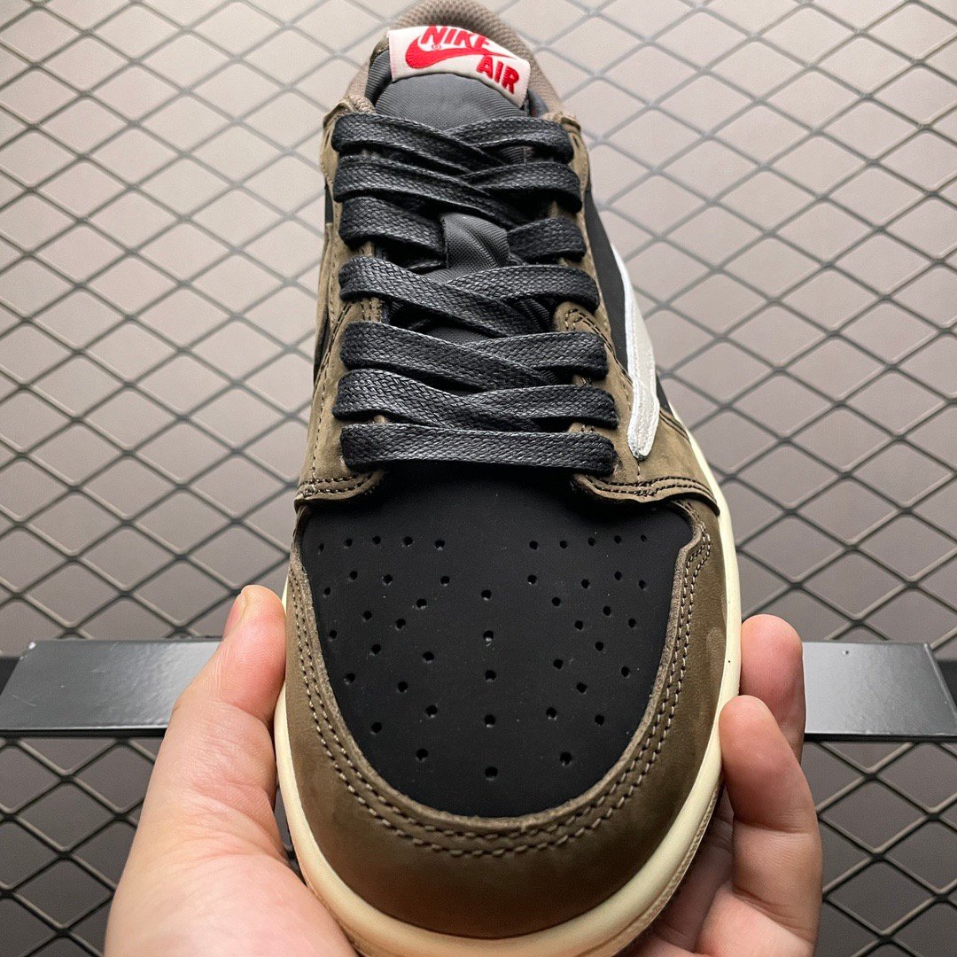 travis scott x air jordan 1 low og "mocha"