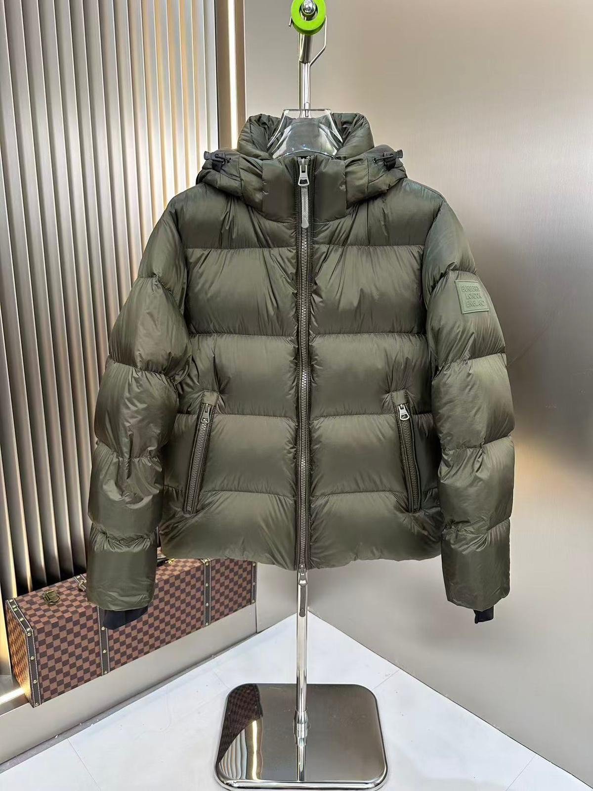burberry reversible check snowdon puffer jacket.
