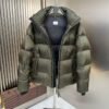 burberry reversible check snowdon puffer jacket.