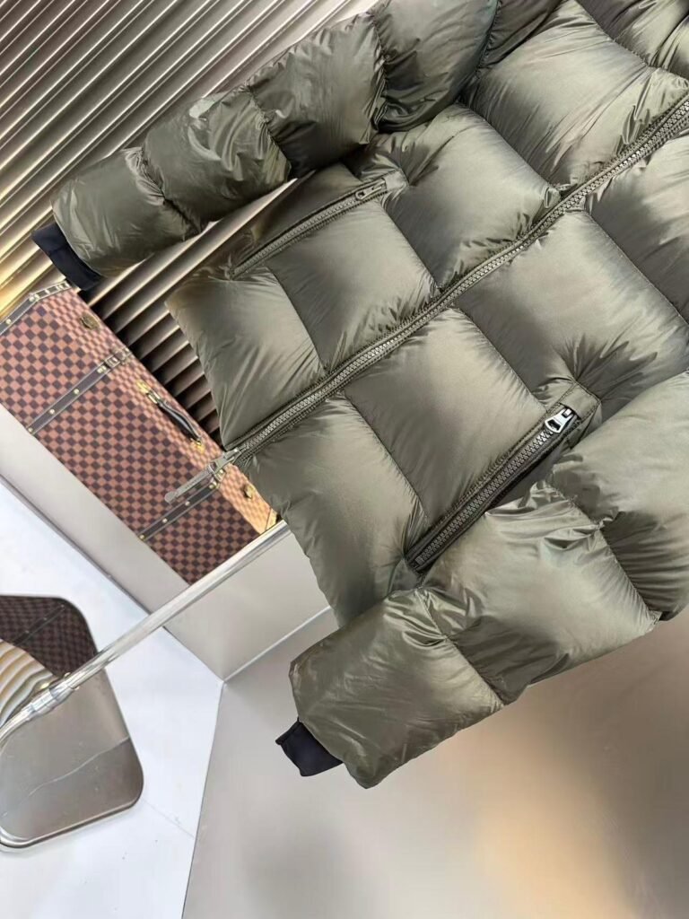 burberry reversible check snowdon puffer jacket.