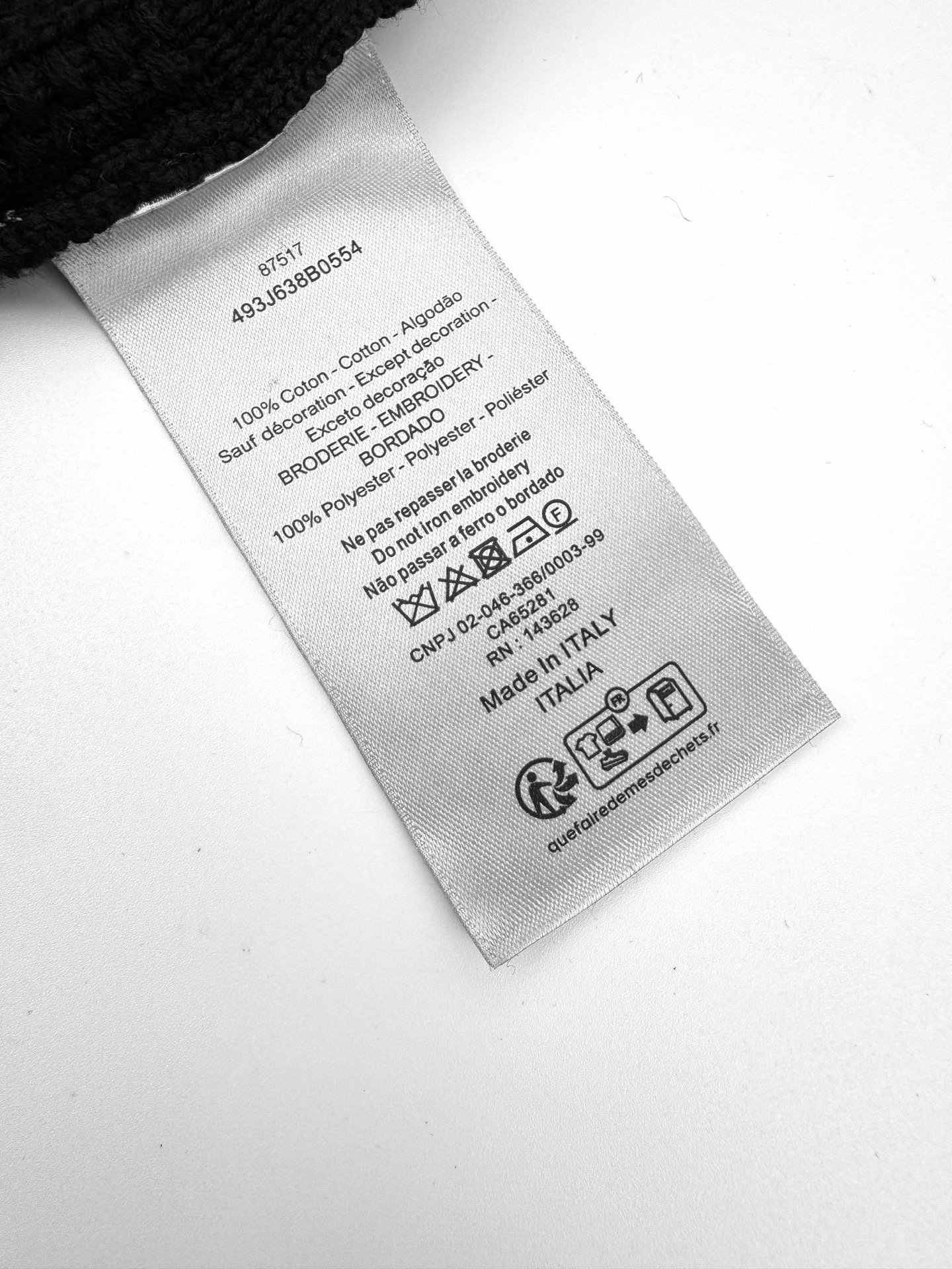 dior oblique trui in beige en bruine