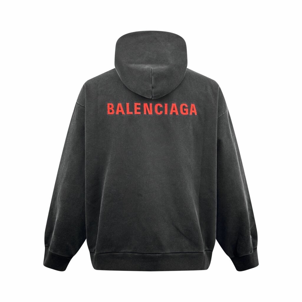 balenciaga logo hoodie