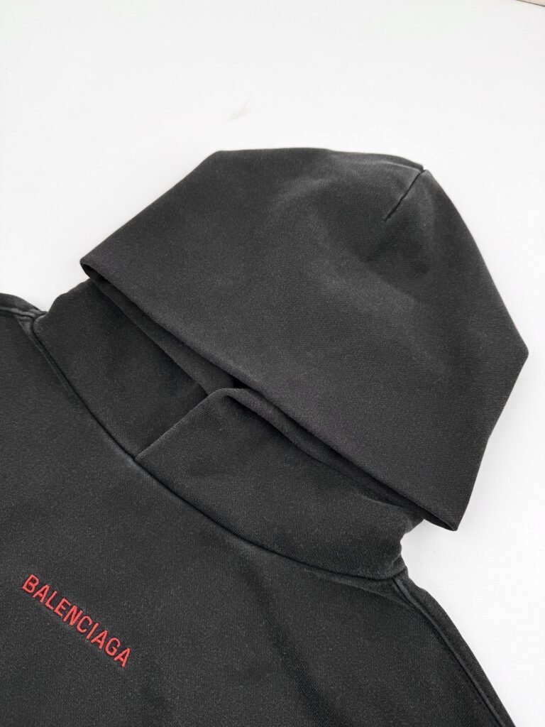 balenciaga logo hoodie