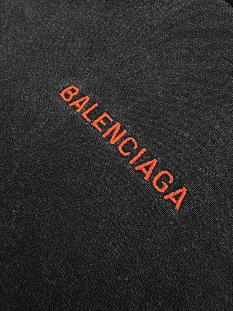 balenciaga logo hoodie