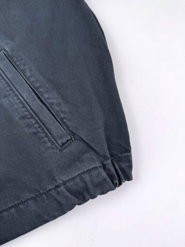 prada obsidian denim vest