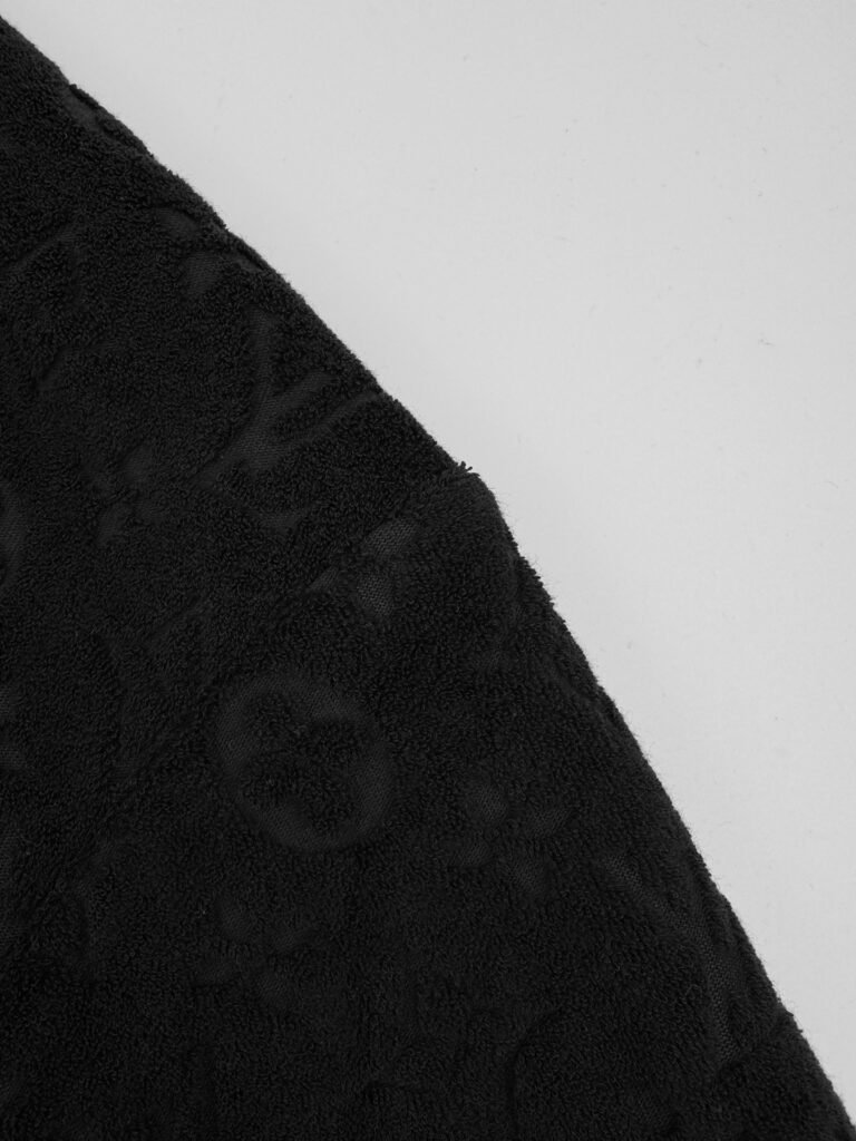 louis vuitton monogram french terry zip vest