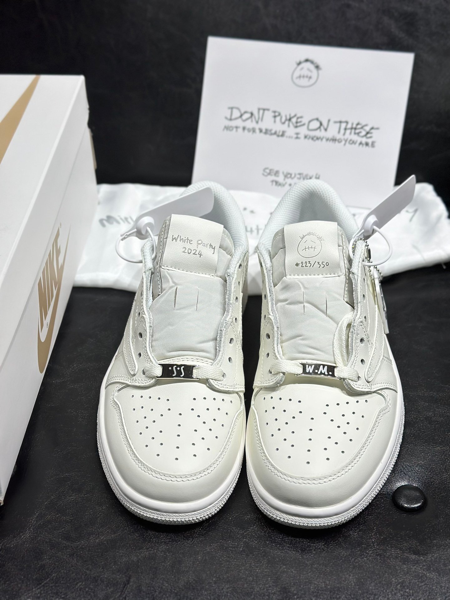 travis scott x fragment "military blue" colorway