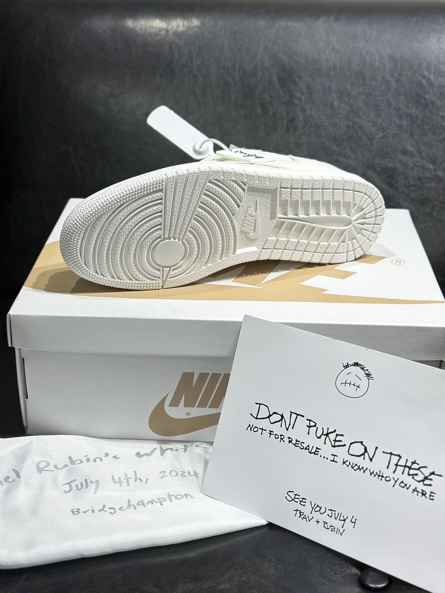 travis scott x fragment "military blue" colorway