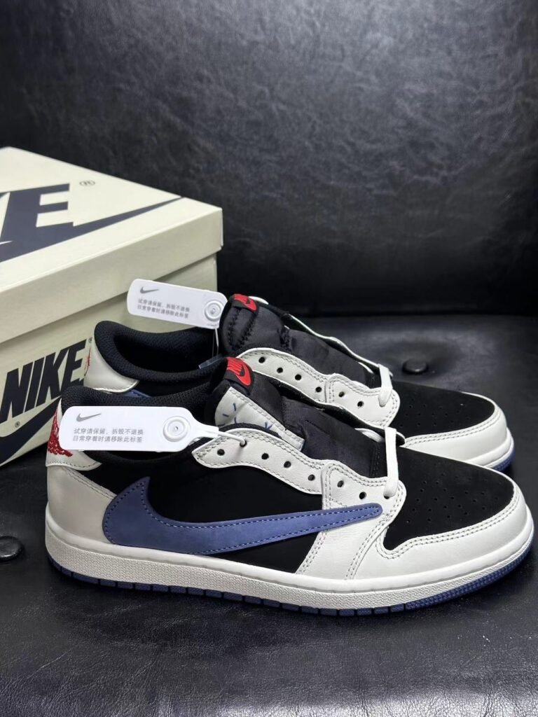 travis scott x fragment "military blue" colorway