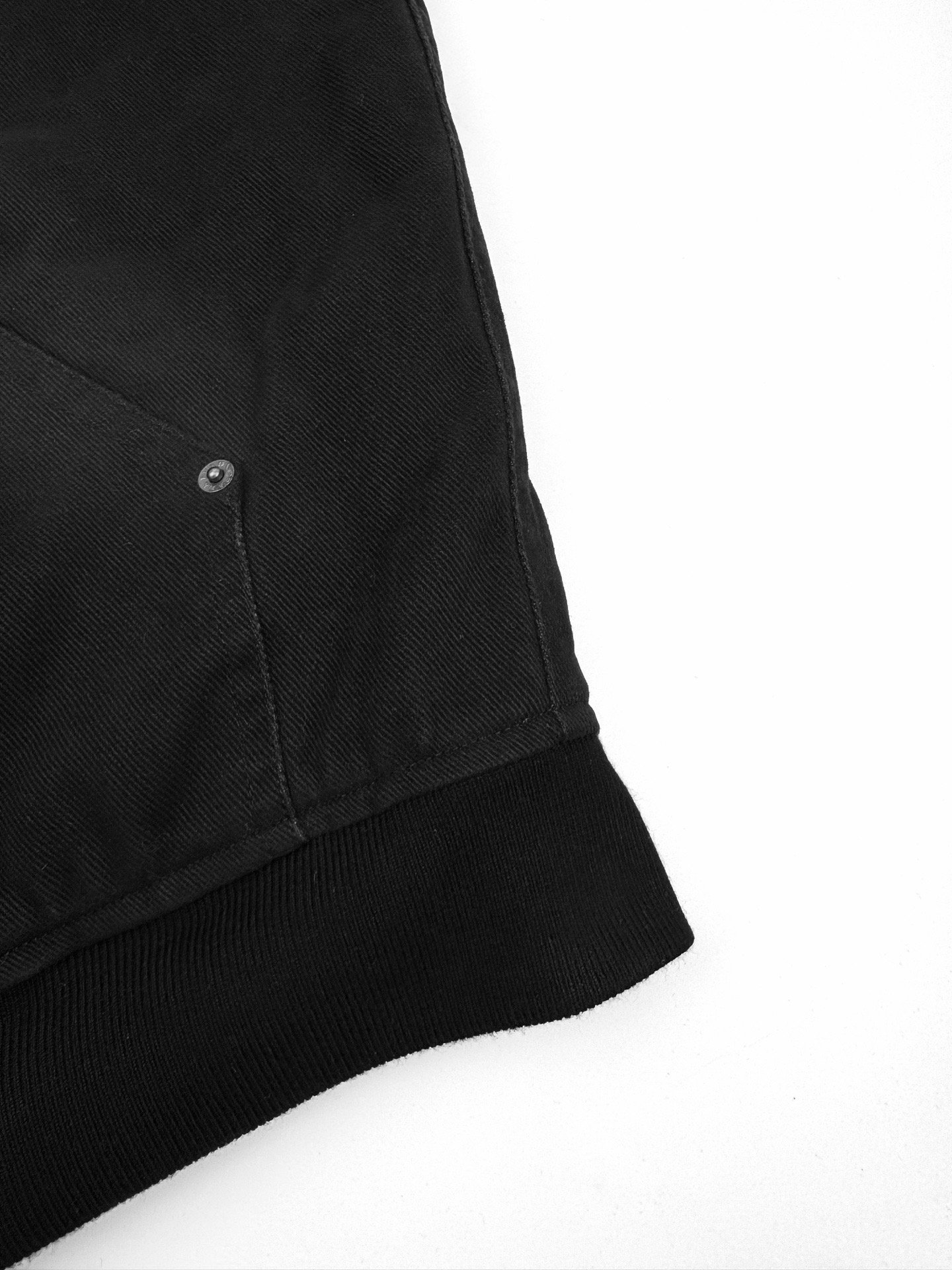 louis vuitton monogram french terry zip vest zwart (copy)