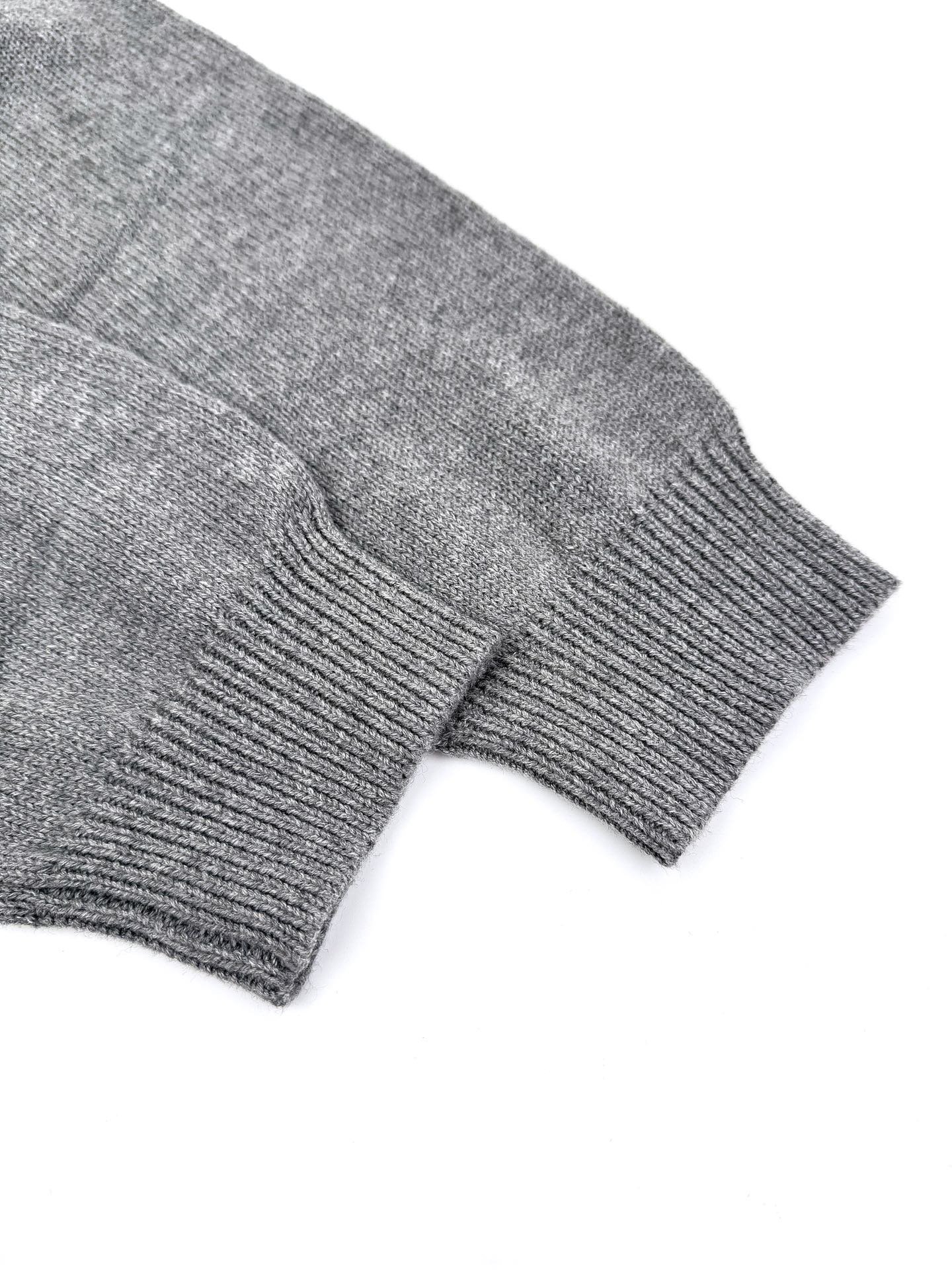 gucci grijze wollen trui