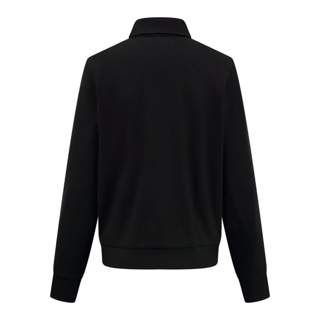prada satin trim jersey texture jacket